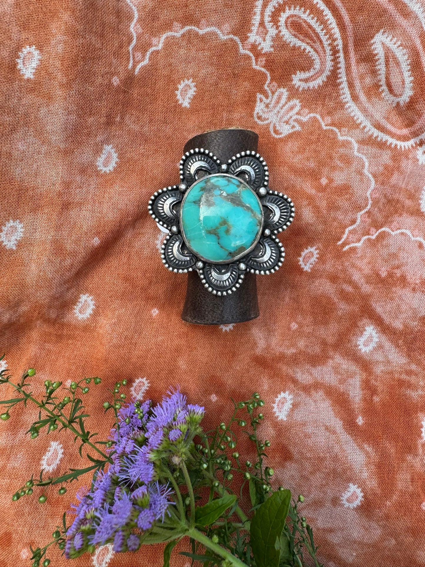 Bloom Campitos Turquoise Ring - Size 7 1/4