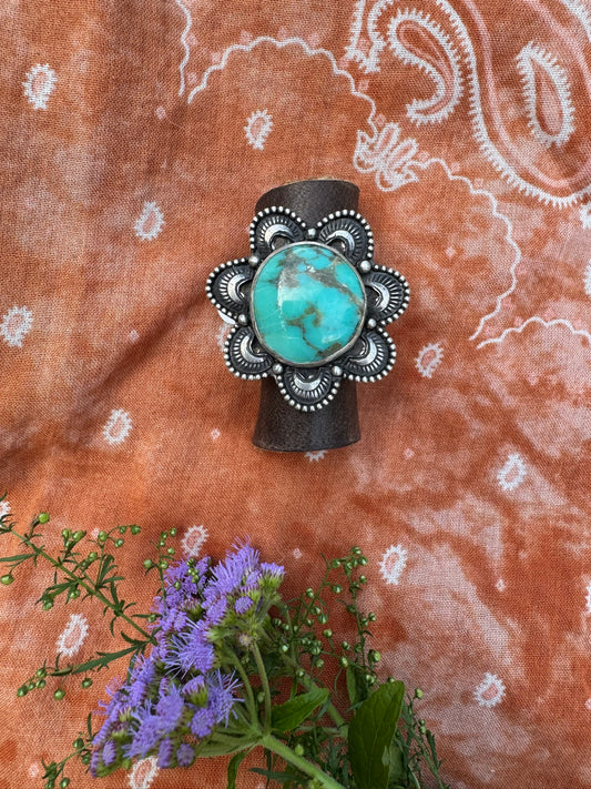 Bloom Campitos Turquoise Ring - Size 7 1/4