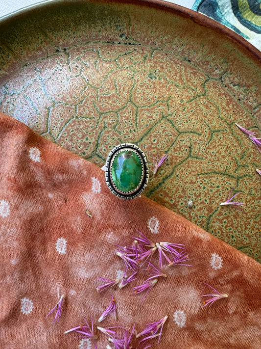 Sonoran Mountain Turquoise ring - size 7 1/4