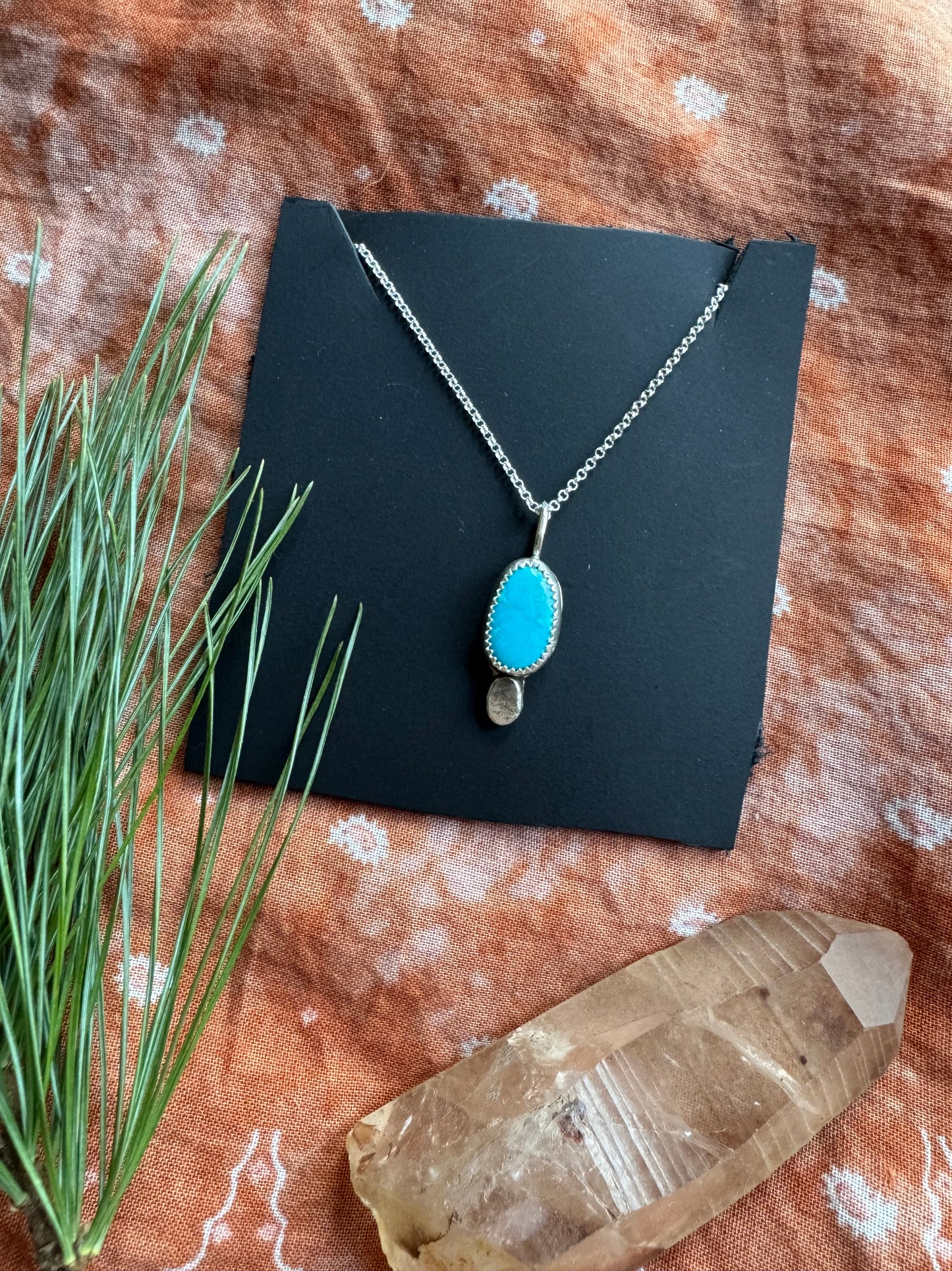 Turquoise Dainty Drop - no.1