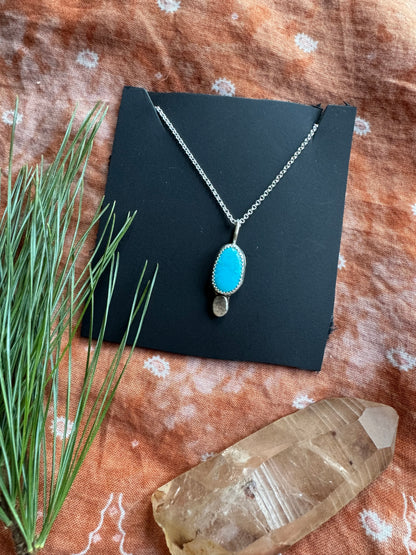 Turquoise Dainty Drop - no.1