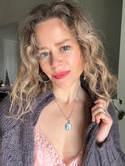 Cactus Scene Toggle Necklace no.1