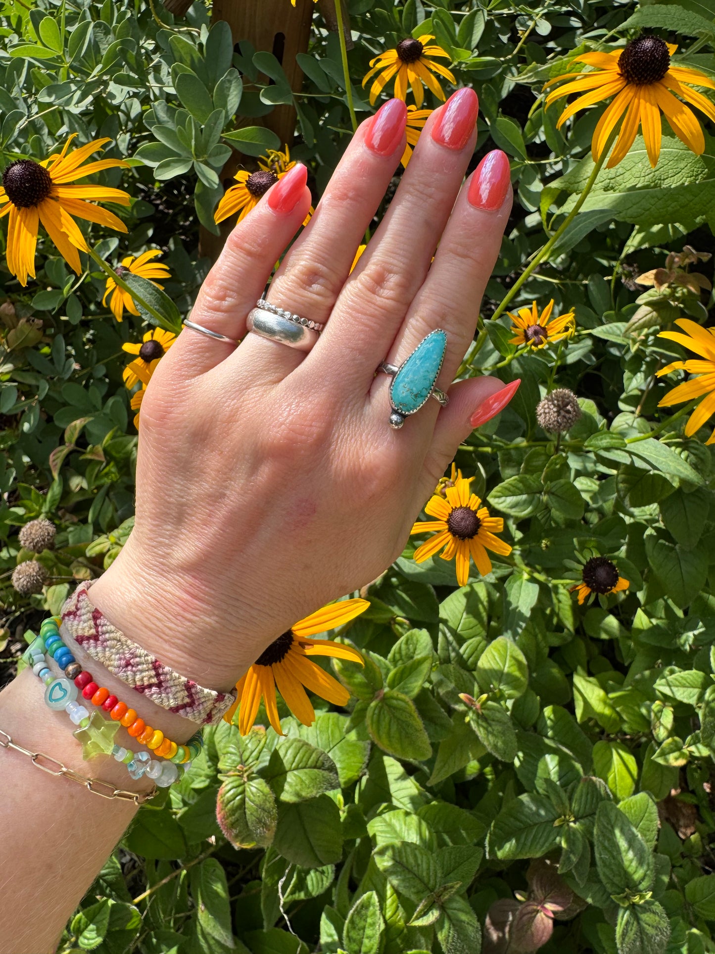 Sierra Bella Turquoise Ring - Size 8