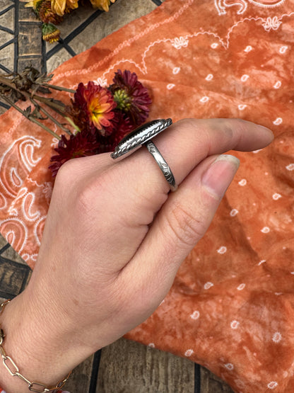 Black Onyx ring - size 8