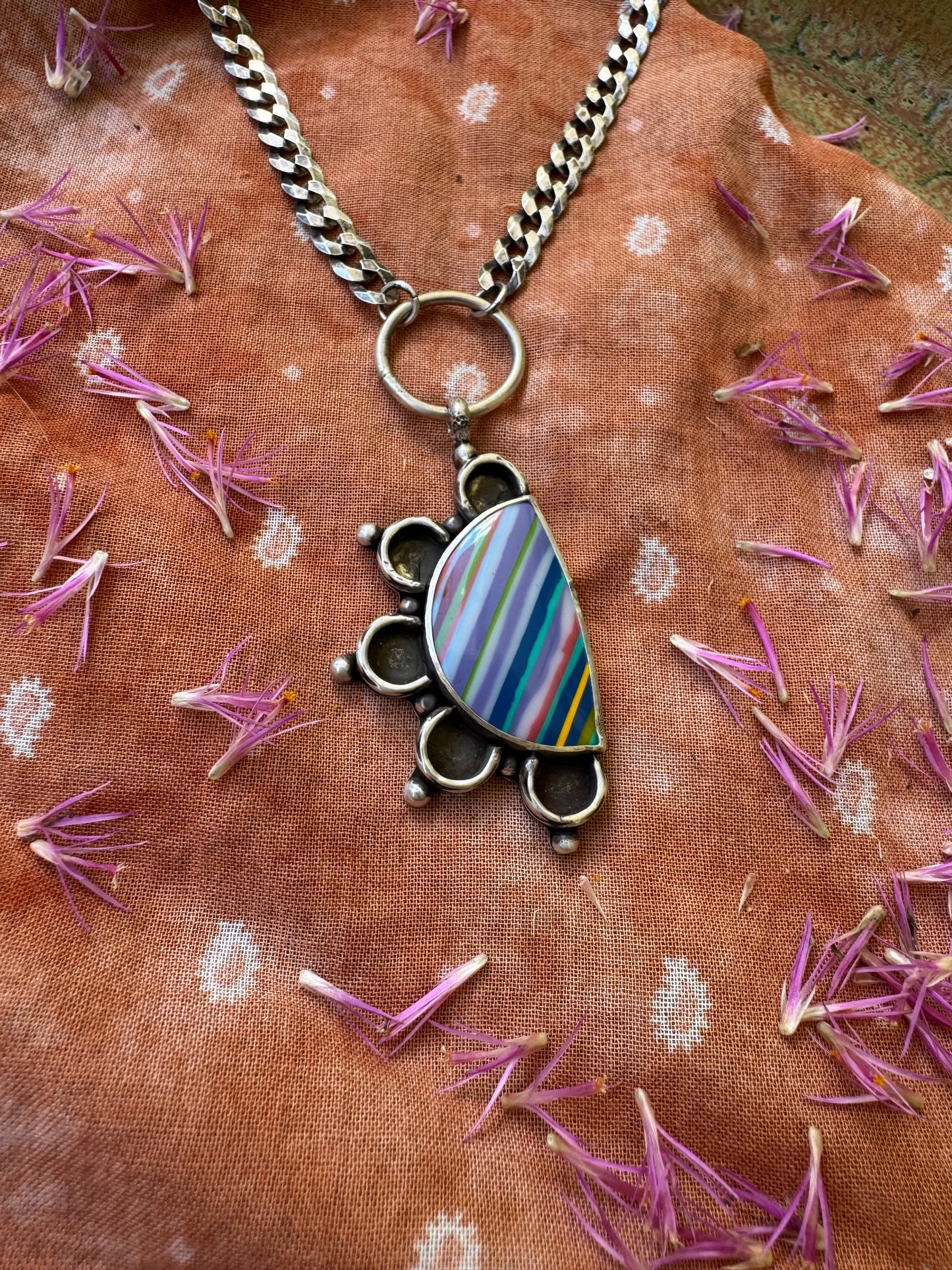 Sunrise Surfite Pendant