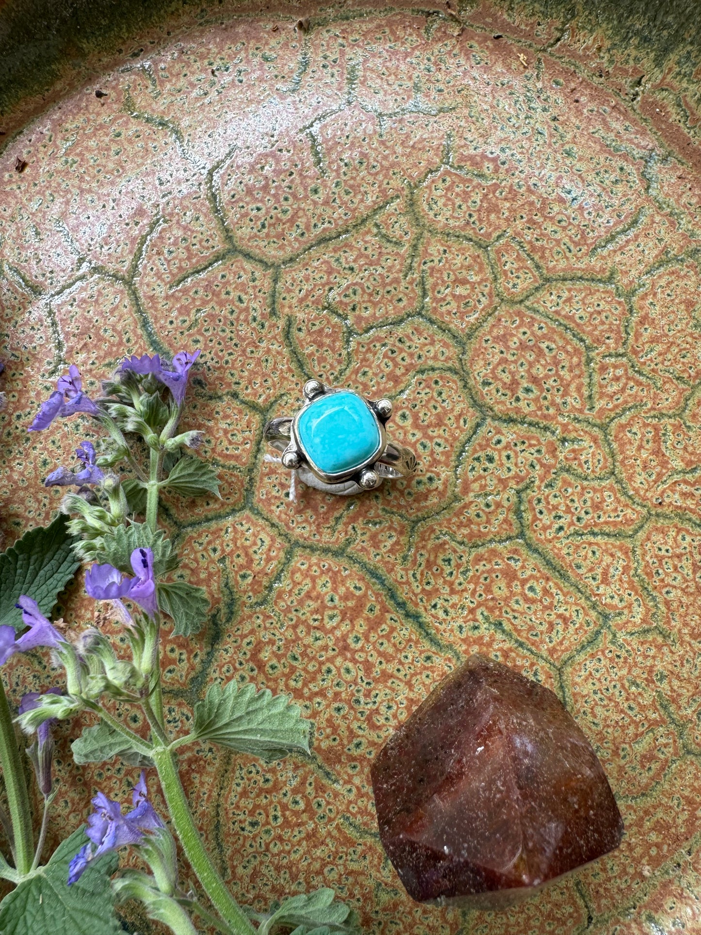 Sierra Bella "waypoint" Turquoise Ring - size 9