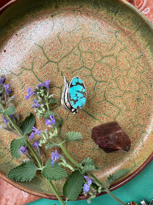 Hubei Turquoise Ring - size 8