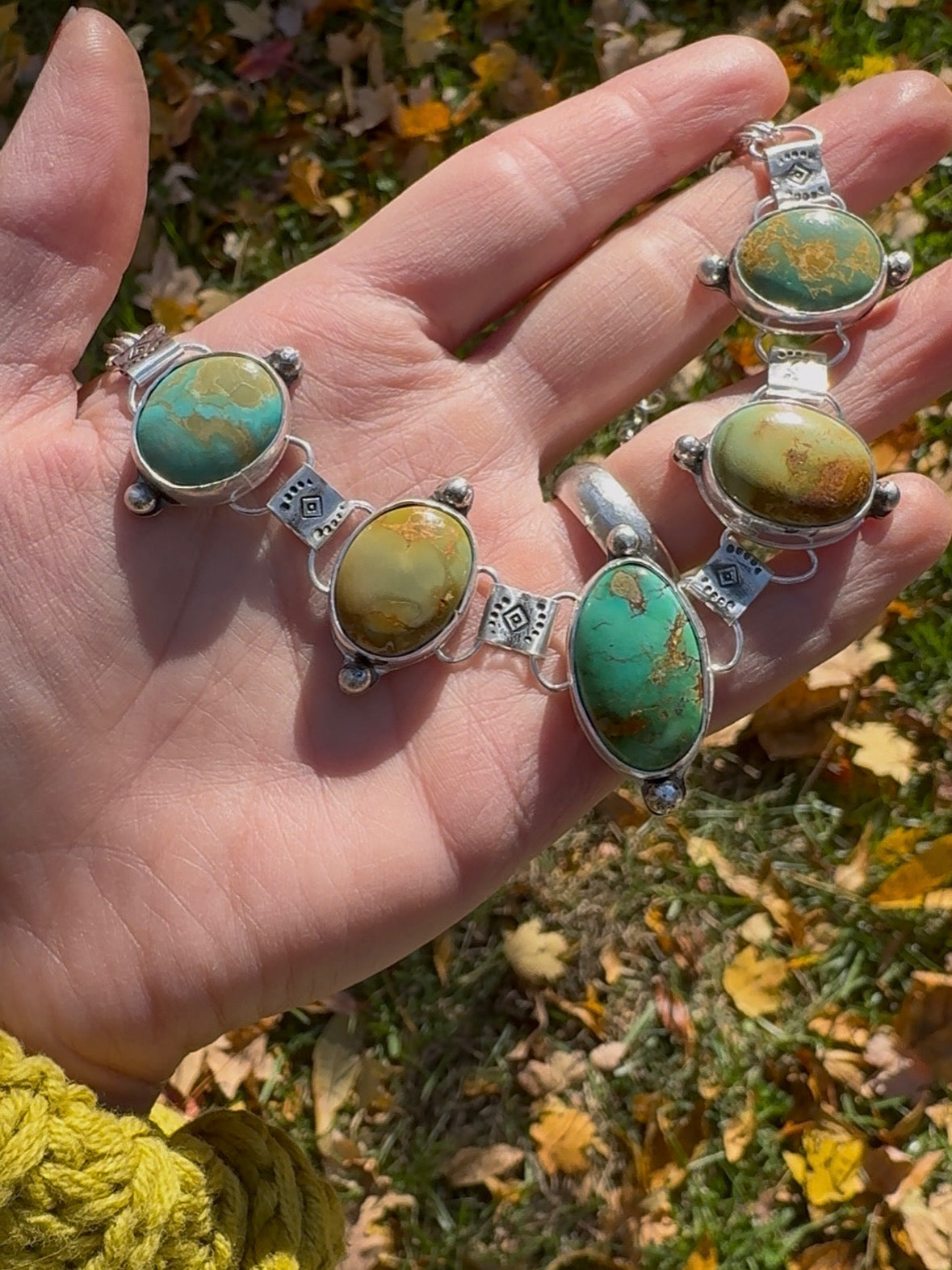 Evans Turquoise "Muir" Necklace