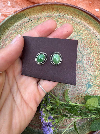Sonoran Gold Turquoise studs no.2