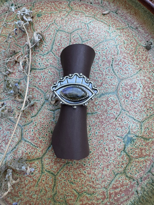 Labradorite "Seer" Ring - Size 5 1/4