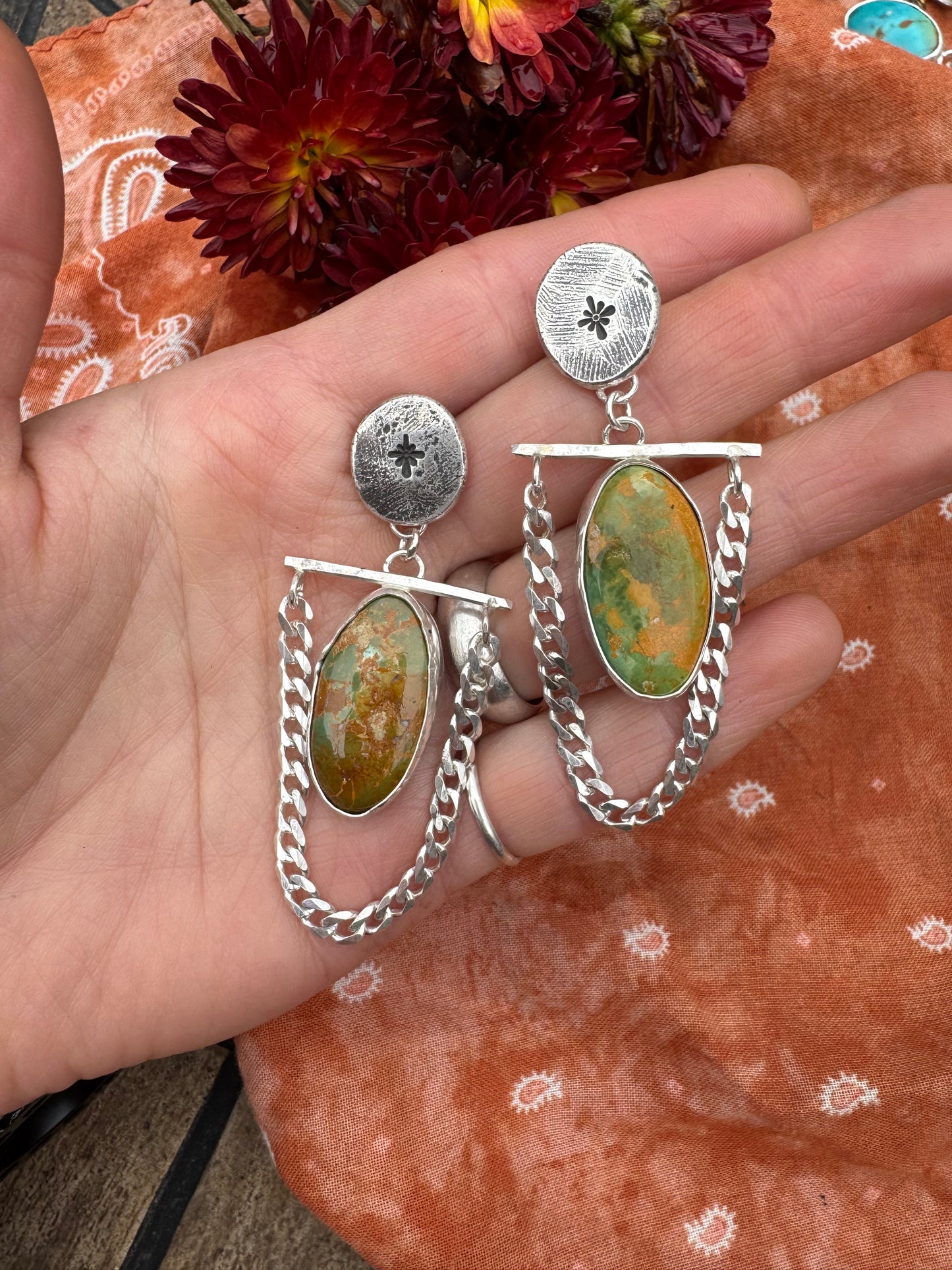 Evans "Jefferson" Statement earrings