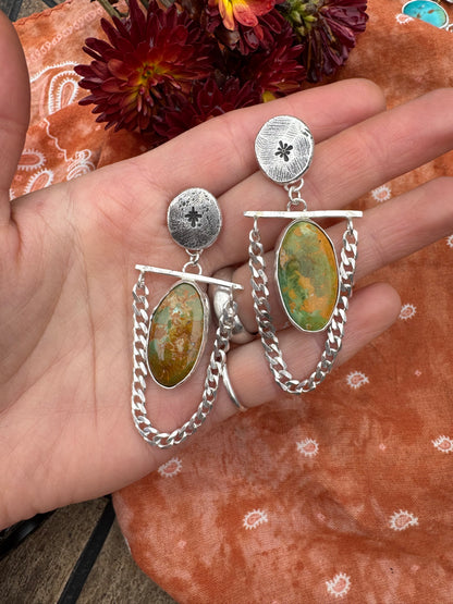 Evans "Jefferson" Statement earrings