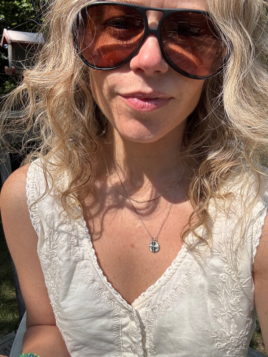 Wild Cross Charm Pendant
