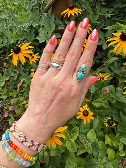 Carico Lake Turquoise Ring - Size 6 1/2