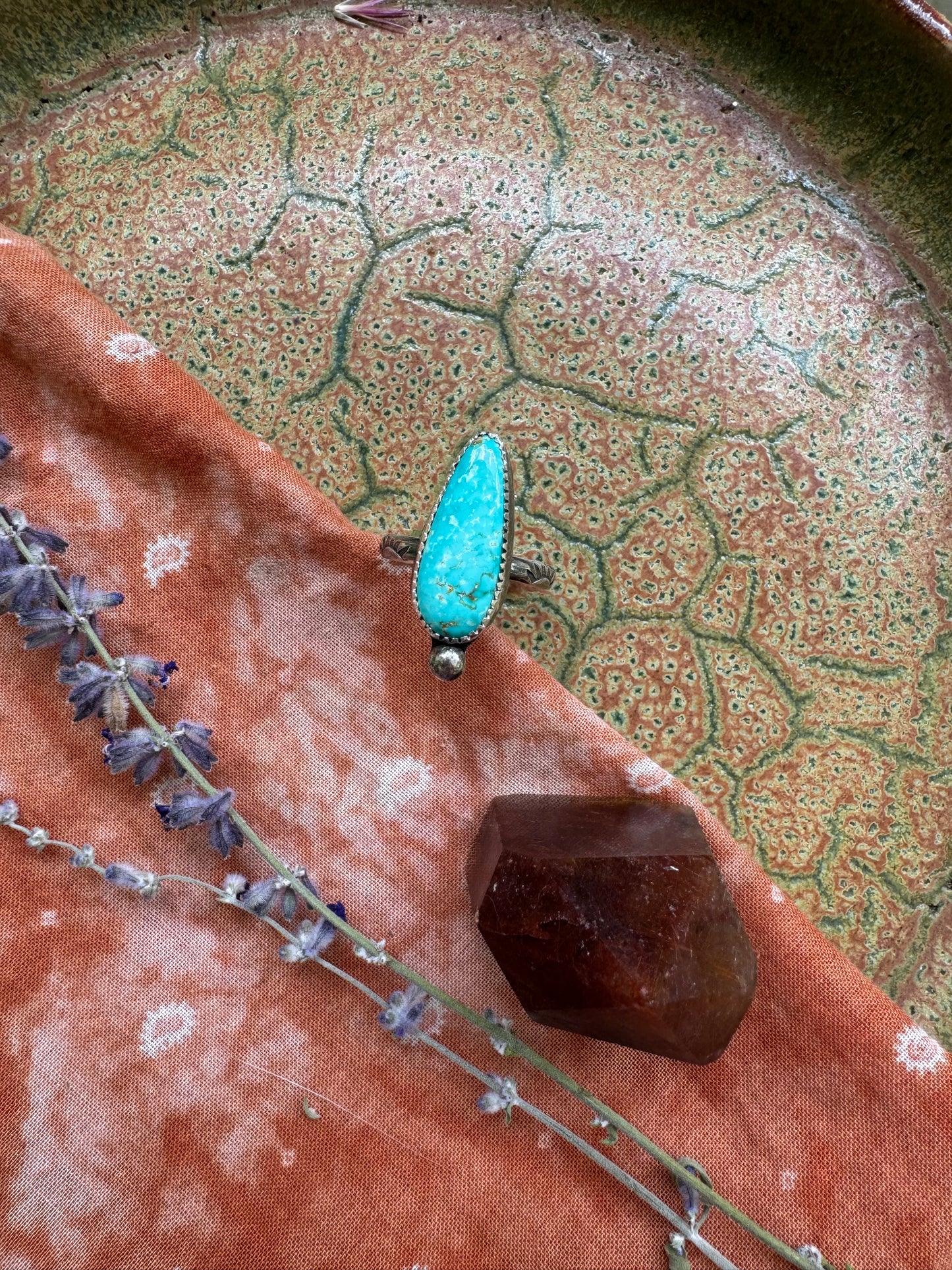 Sierra Bella Turquoise Ring - Size 8