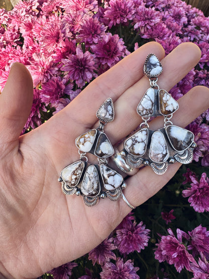 Wild Horse "Sugar Pine" Statement Earrings