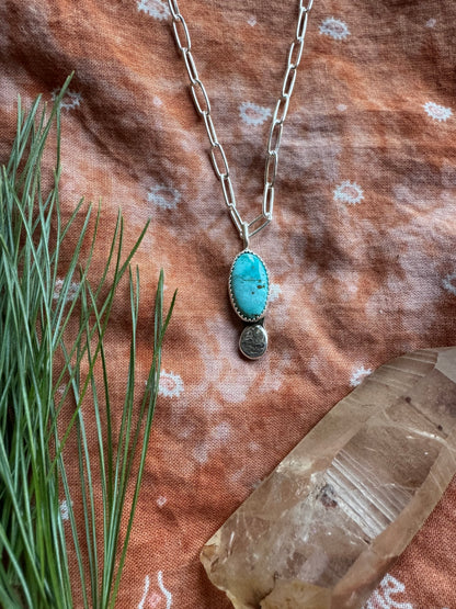 Turquoise Dainty Drop - no.4