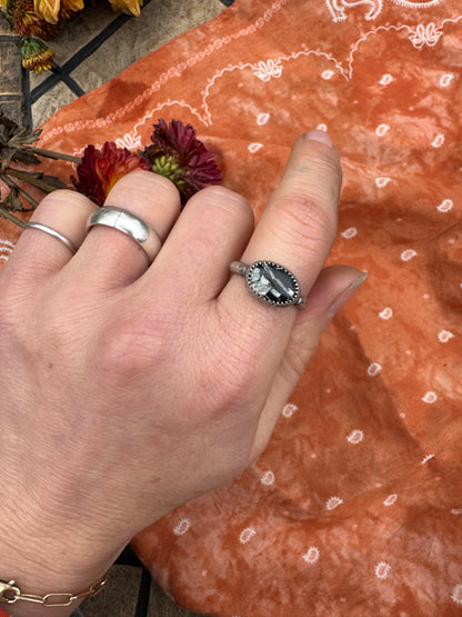 White Buffalo Stacker - size 7 1/2