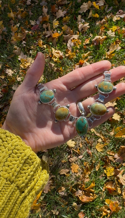 Evans Turquoise "Muir" Necklace