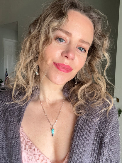 Turquoise Dainty Drop - no.4