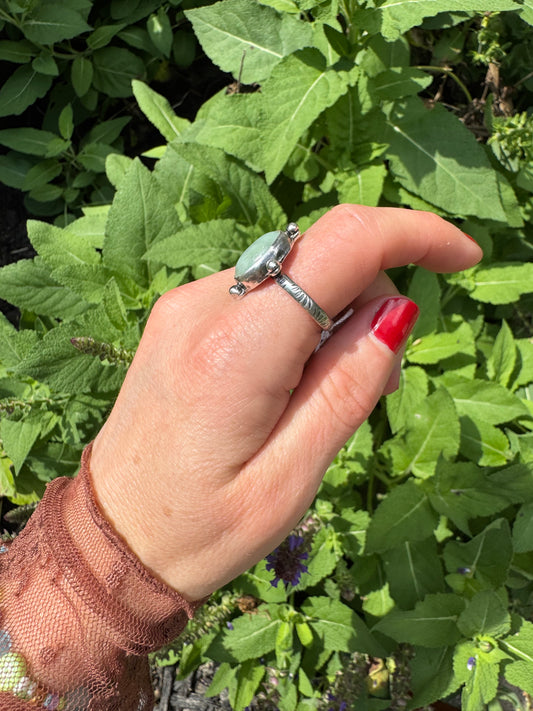 Jade "Waypoint" Ring - Size 7 1/2