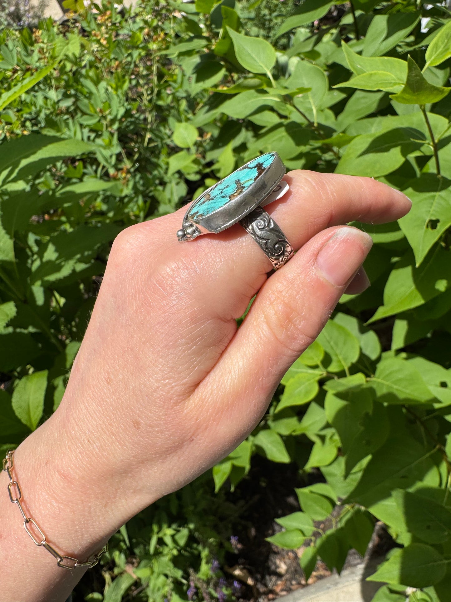 Hubei Turquoise Ring - size 8