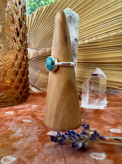 Kingman Turquoise Ring no. 2 - size 8