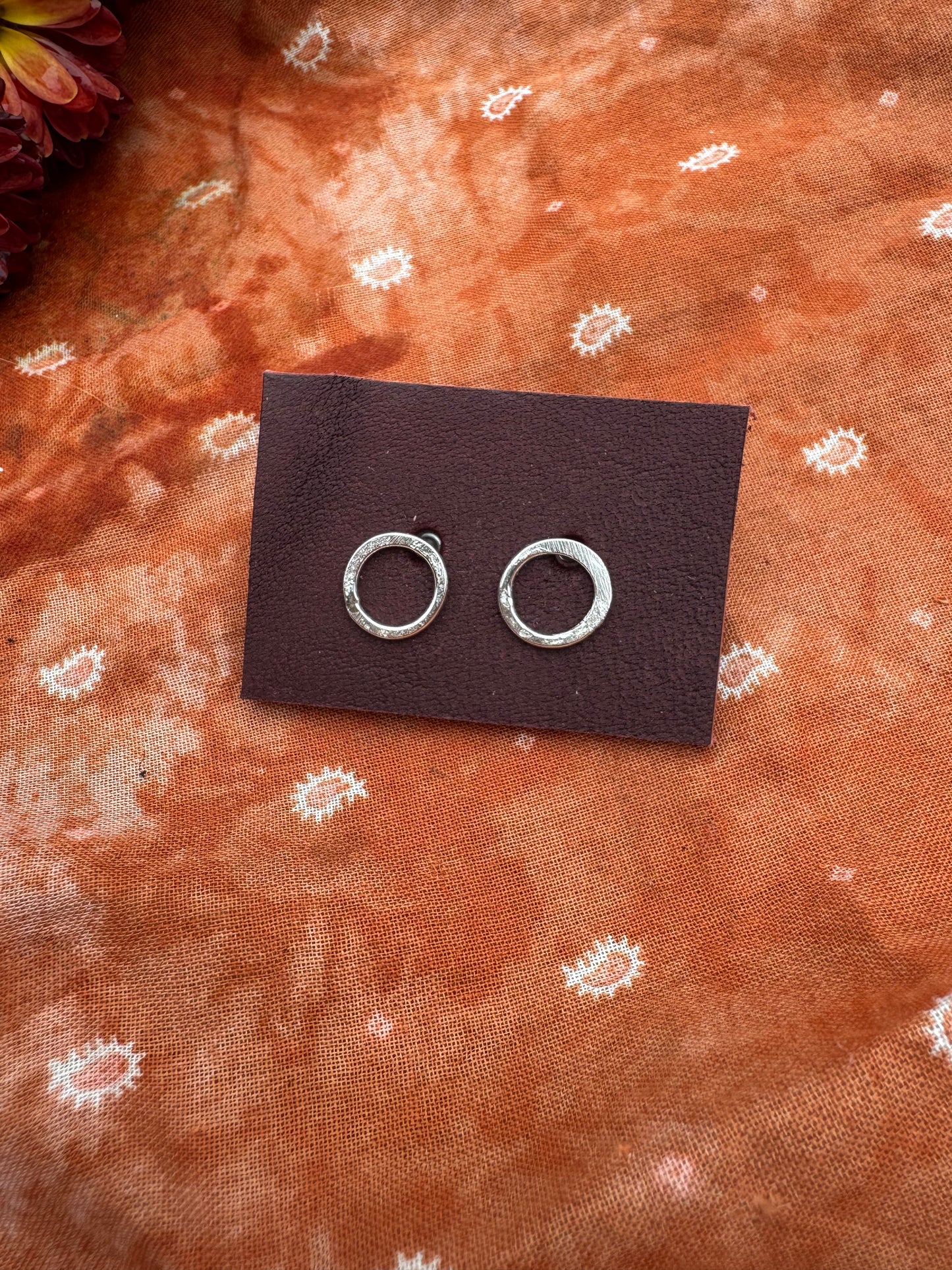 Full Circle Studs - Sterling Silver