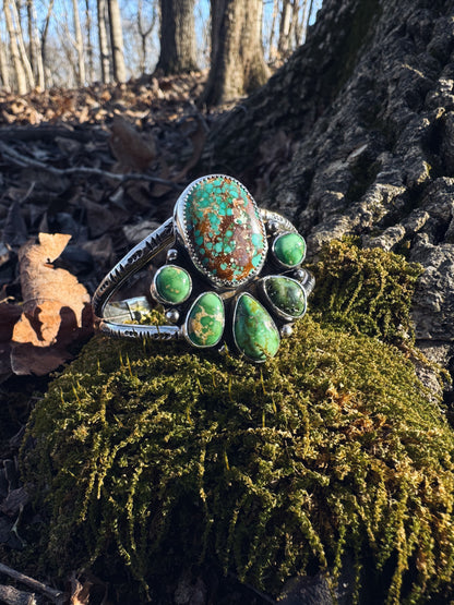Sierra Nevada Turquoise statement cuff - size Medium