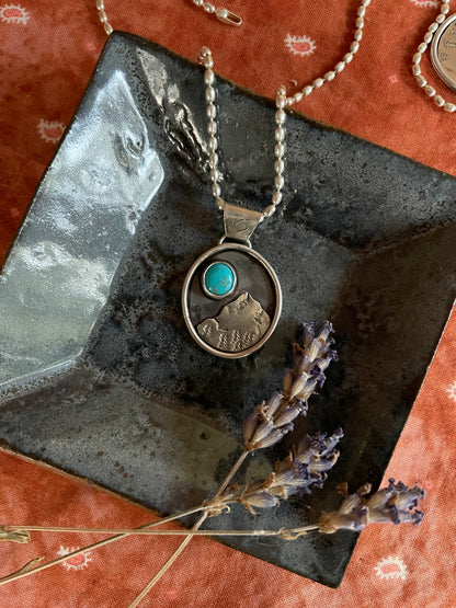 Summit Pendant- Turquoise