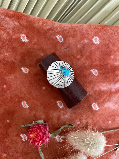 Kingman Turquoise “Mojave” Ring - Size 6 3/4