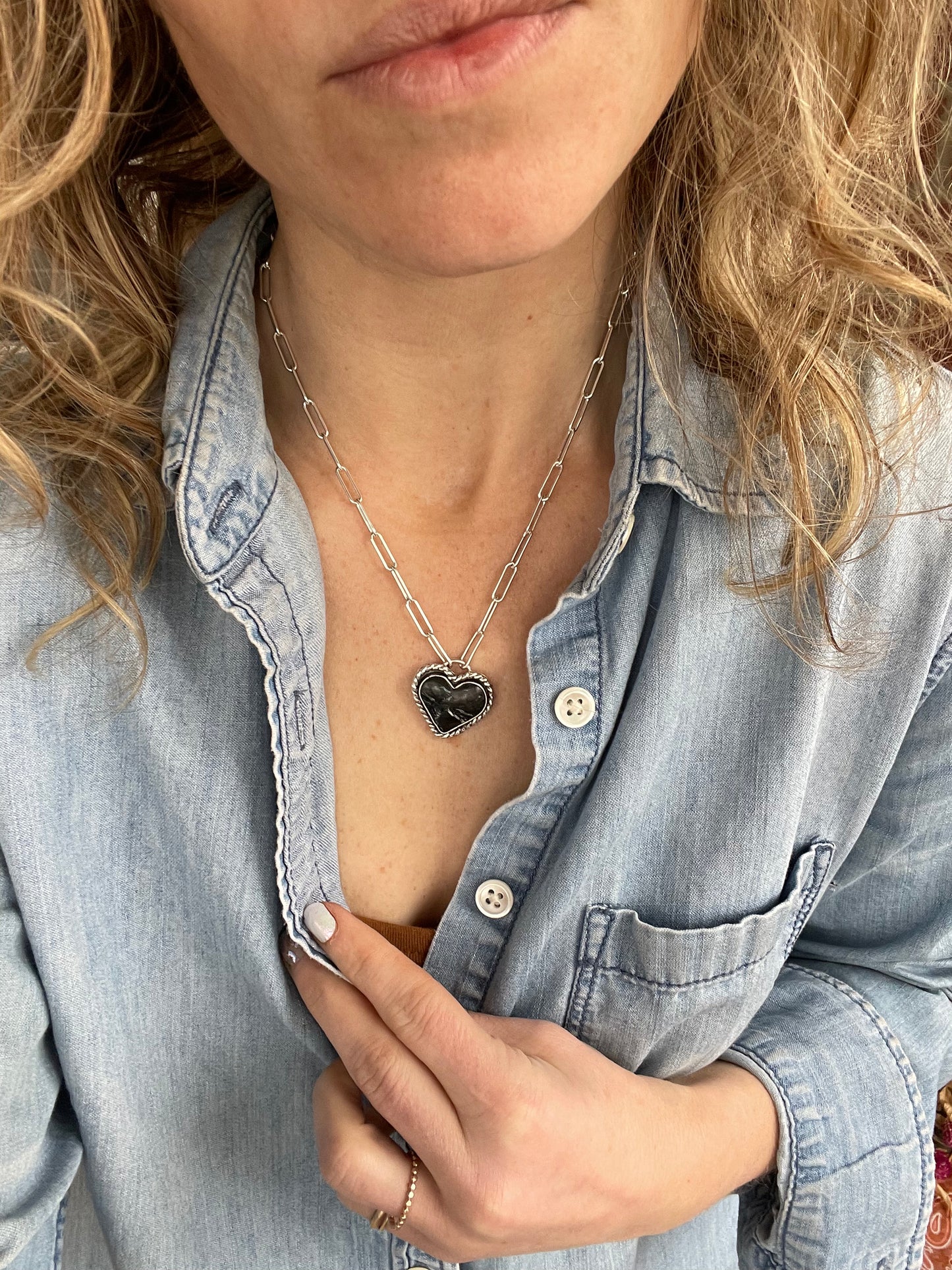 Heart Breaker Buffalo Turquoise Necklace