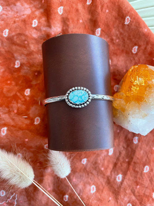 Carico Lake Turquoise Cuff - Size M