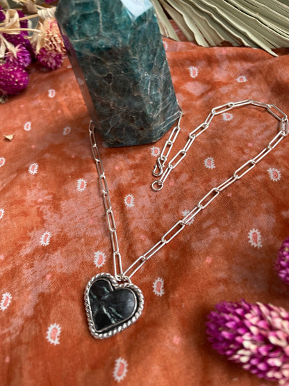 Heart Breaker Buffalo Turquoise Necklace