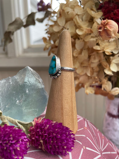 Sonoran Mountain Turquoise Ring - size 5 1/2