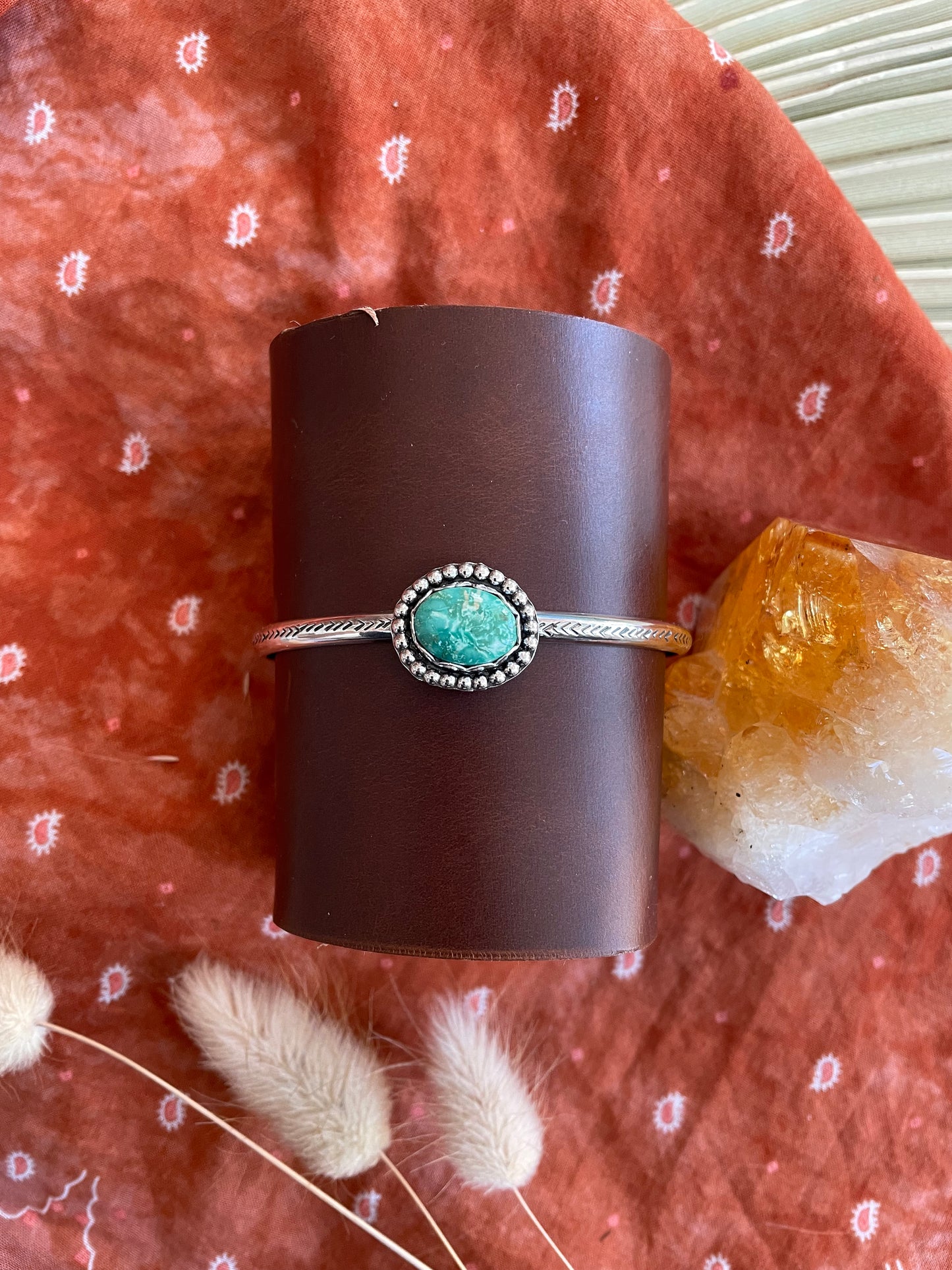 Carico Lake Turquoise Cuff - Size XL